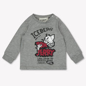 Iceberg Baby Boys T-Shirt  Gray