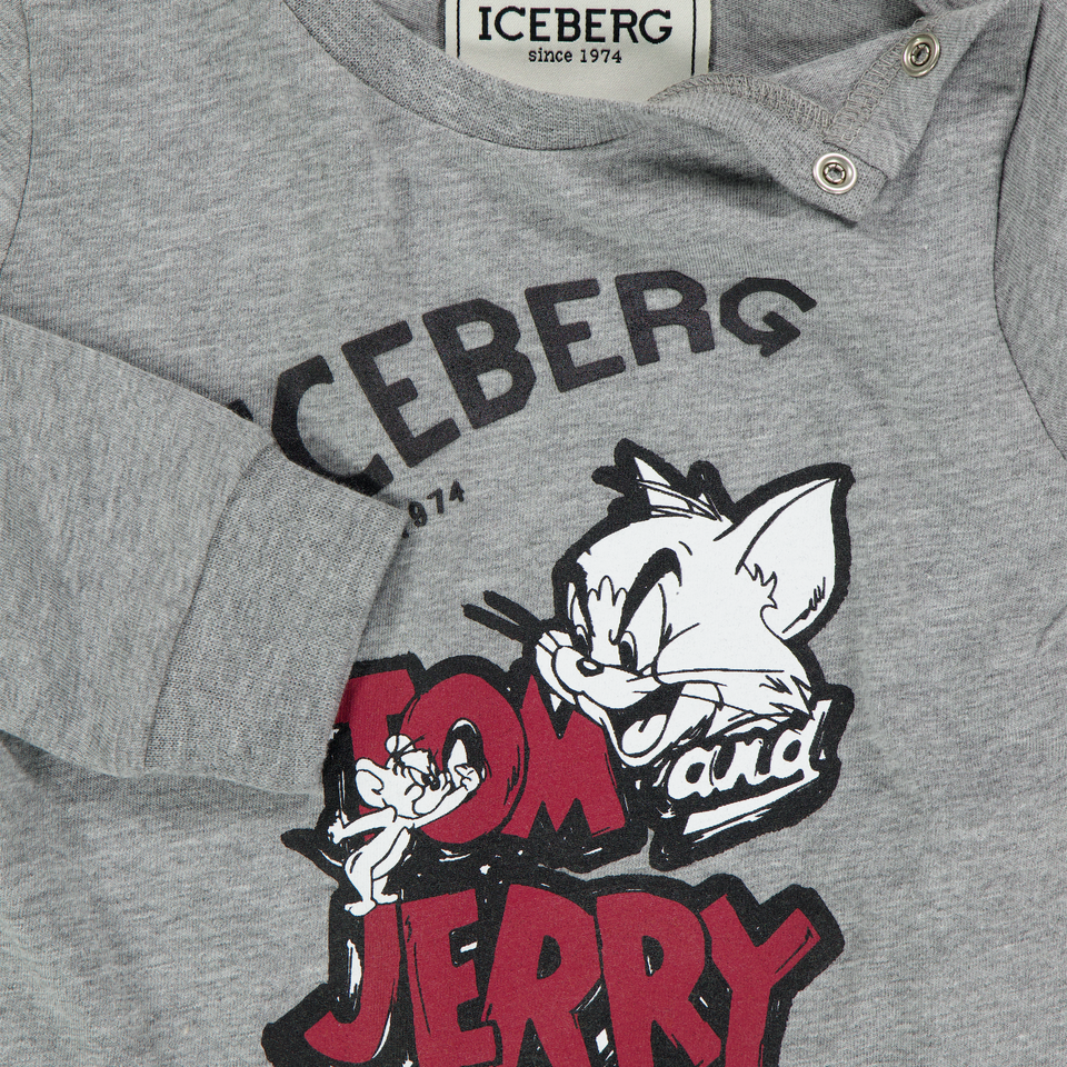 Iceberg Baby Boys T-Shirt  Gray