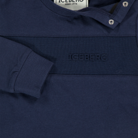 Iceberg Baby Jongens T-Shirt In Navy