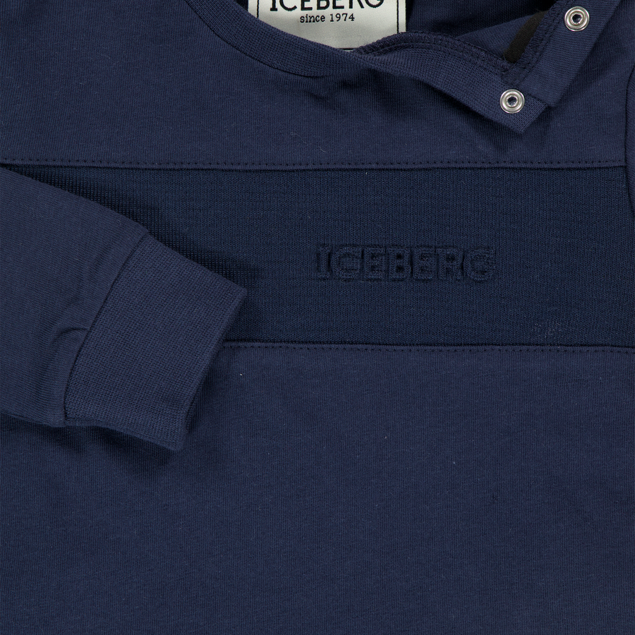 Iceberg Baby Jongens T-Shirt In Navy