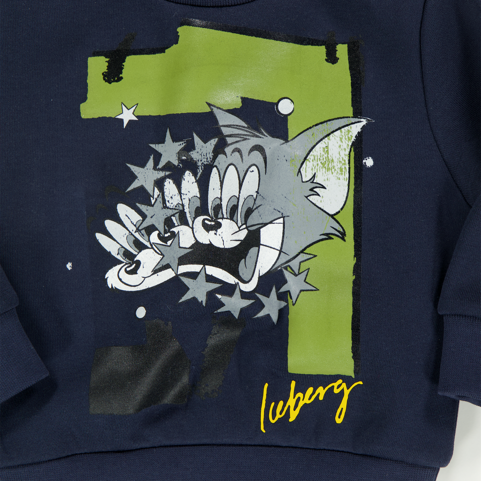 Iceberg Baby Jongens Trui In Navy