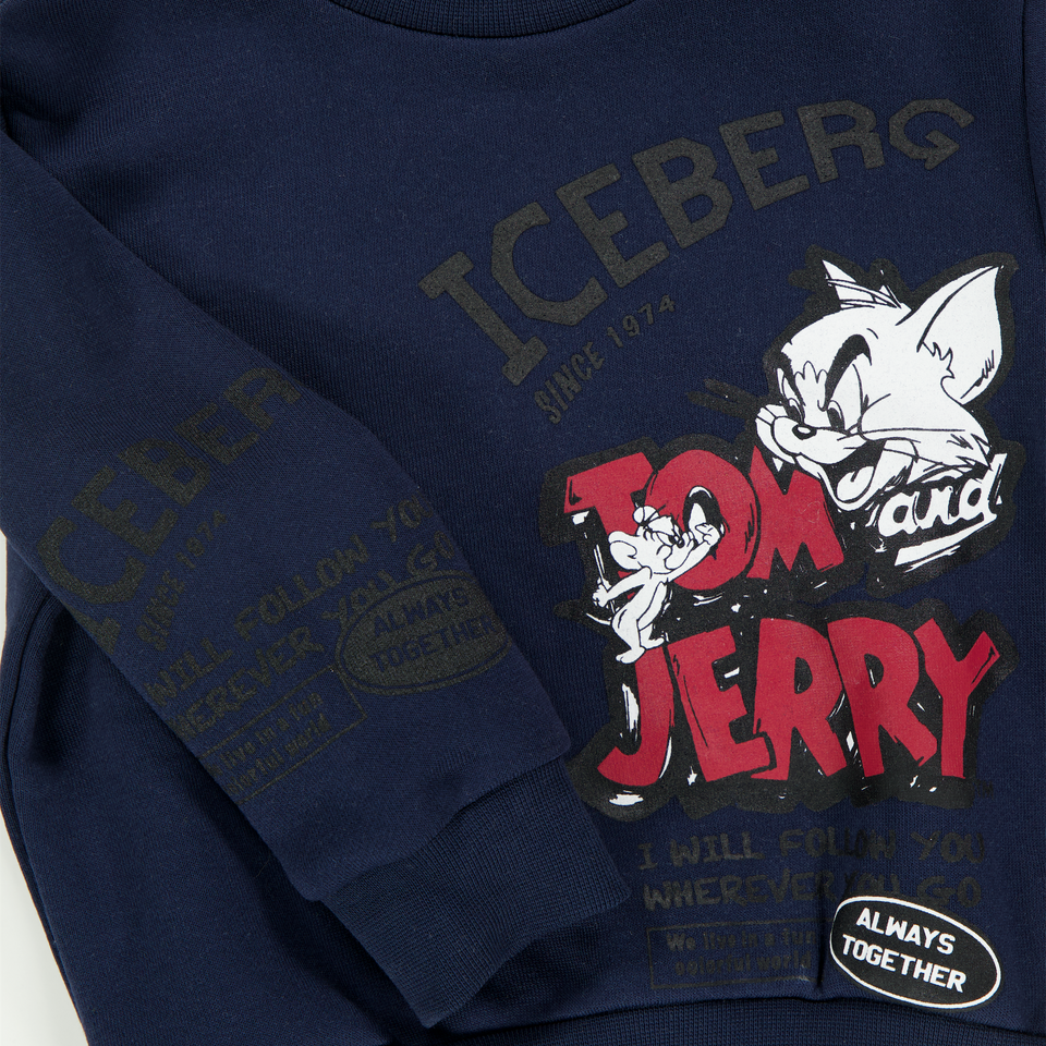 Iceberg Baby Boys Sweater  Navy