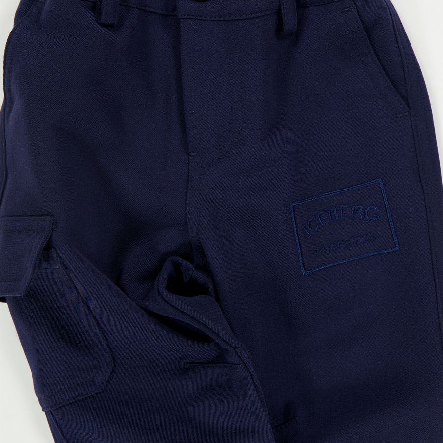 Iceberg Baby Jongens Broek In Navy