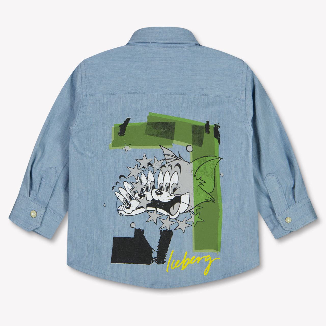 Iceberg Baby Jongens Blouse In Licht Blauw
