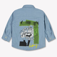 Iceberg Baby Jongens Blouse In Licht Blauw