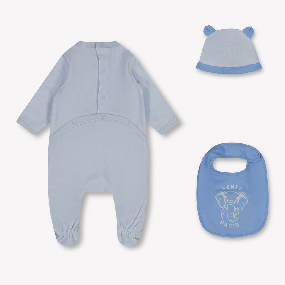 Kenzo kids Baby Unisex Boxpakje In Licht Blauw