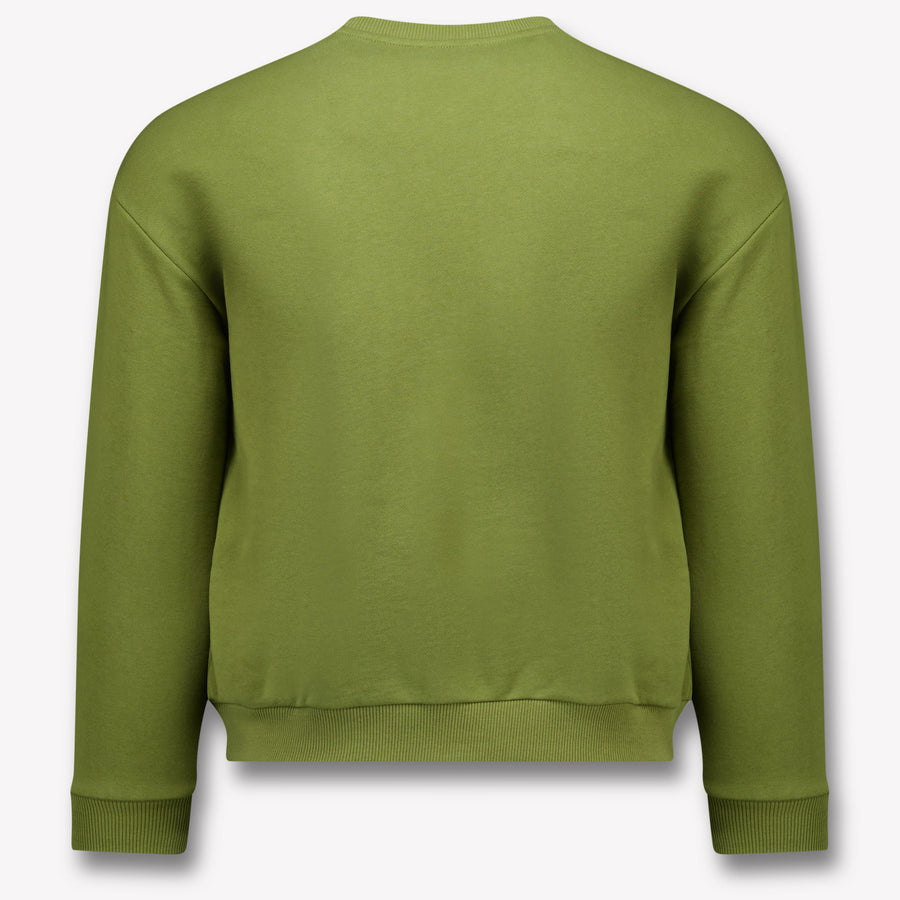 Kenzo kids Kinder Jongens Trui In Olijf Groen