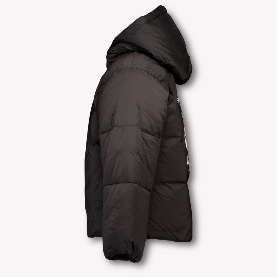 Kenzo kids Kinder Jongens Winterjas In Zwart