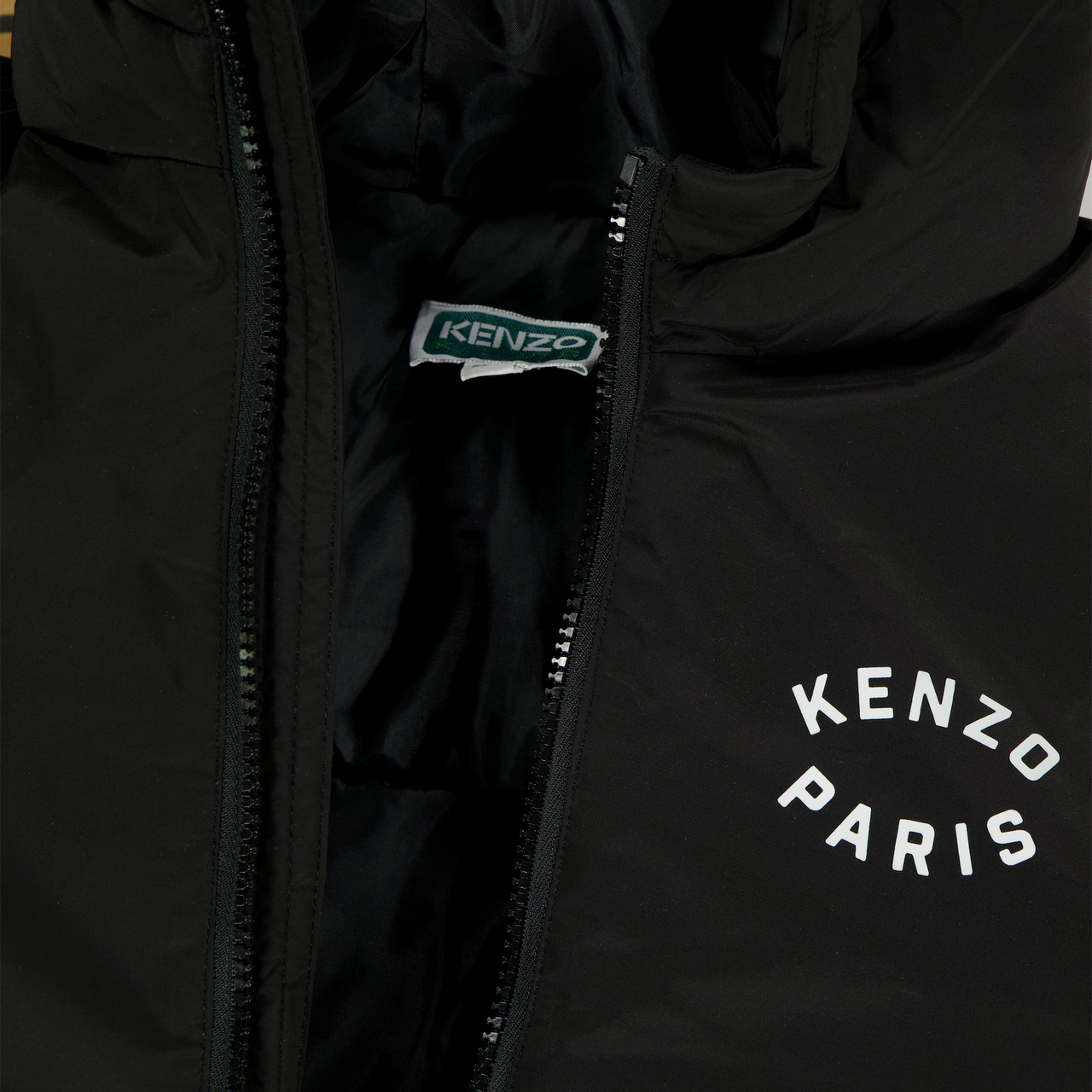 Kenzo kids Kinder Jongens Winterjas In Zwart