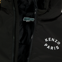 Kenzo kids Kinder Jongens Winterjas In Zwart