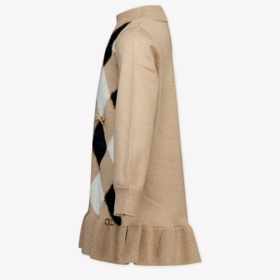 Liu Jo Kids Girls Dress Beige