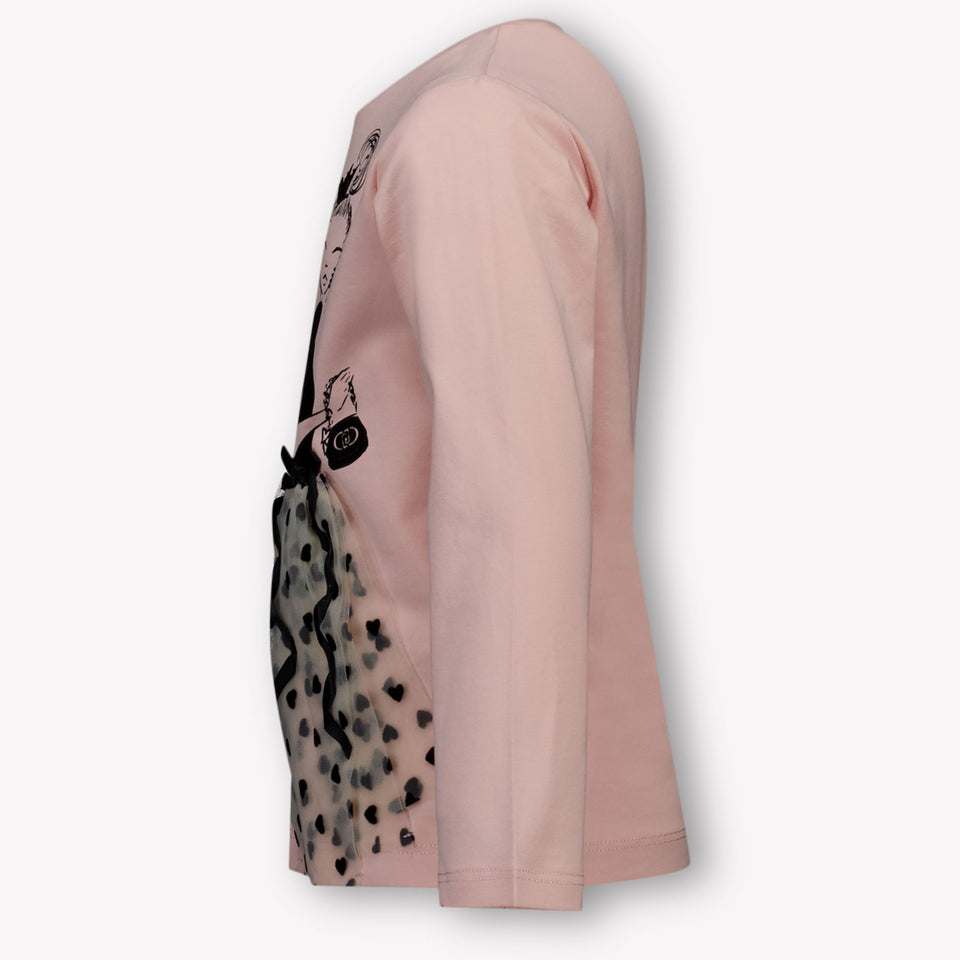 Liu Jo Kids Girls  T-Shirt Light Pink