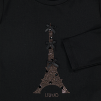 Liu Jo Kinder Meisjes T-Shirt In Zwart