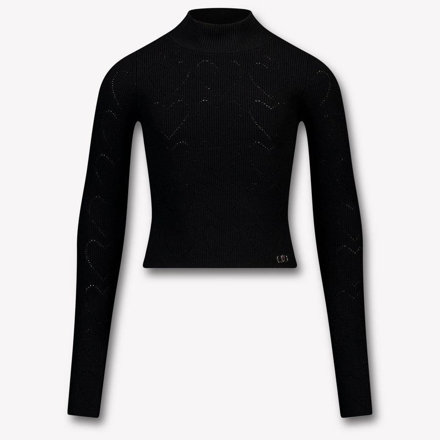 Liu Jo Kids Girls Sweater Black