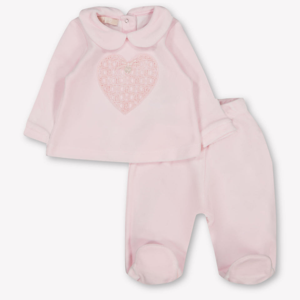 Liu Jo Baby Girls Playsuit  Light Pink