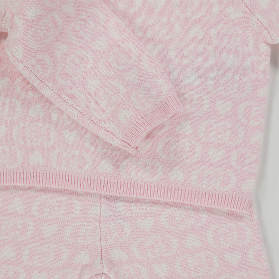 Liu Jo Baby Girls Playsuit  Light Pink