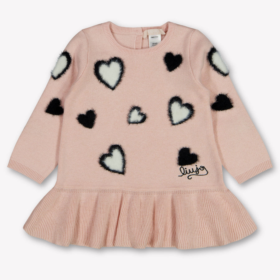 Liu Jo Baby Meisjes Jurk In Licht Roze