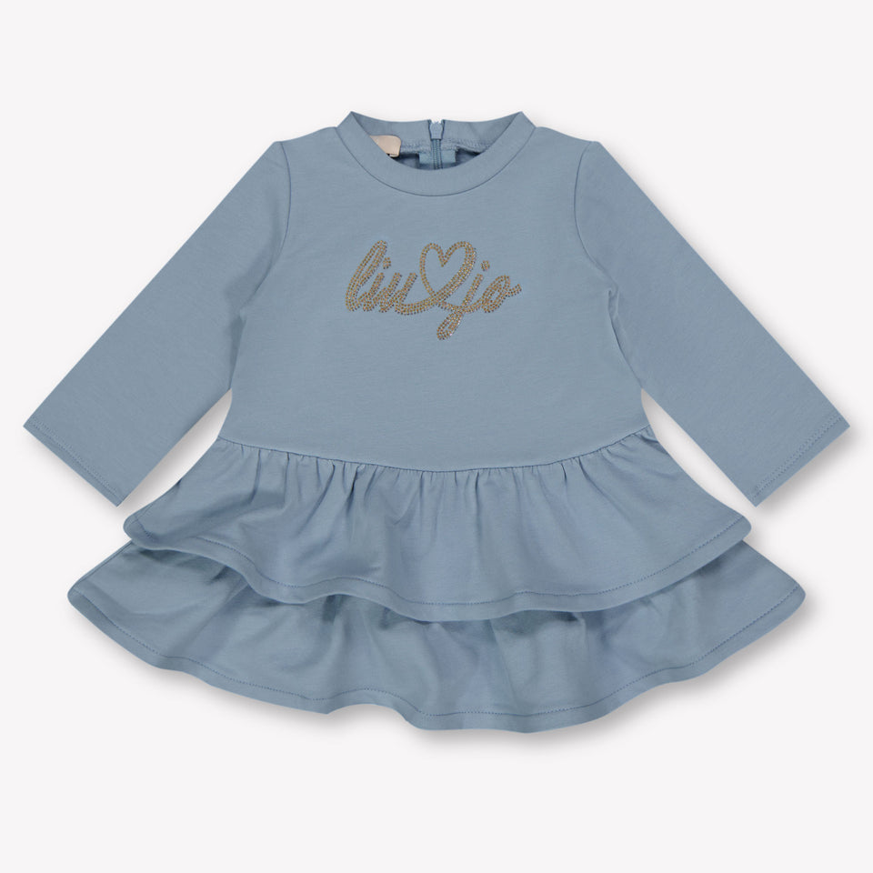 Liu Jo Baby Meisjes Jurk In Licht Blauw