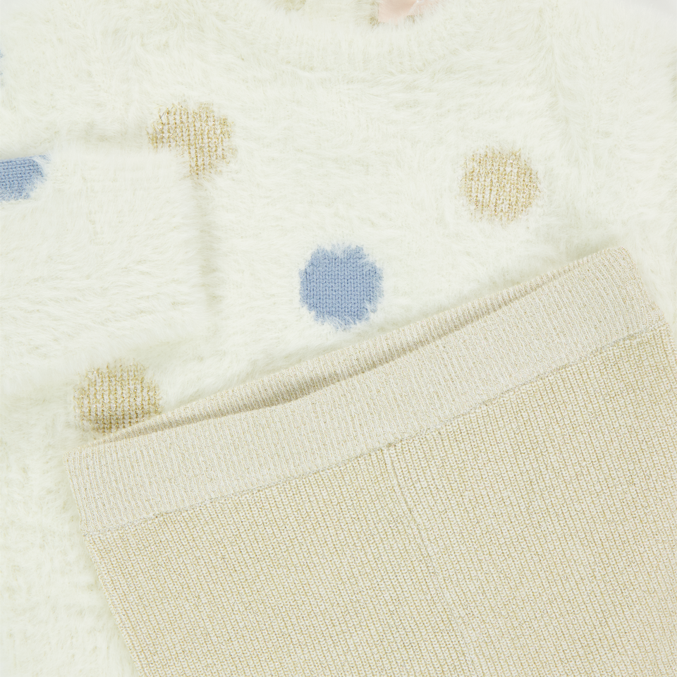 Liu Jo Baby Girls Set  Offwhite