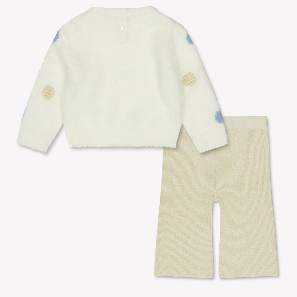 Liu Jo Baby Girls Set  Offwhite