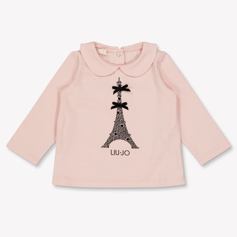 Liu Jo Baby Girls T-Shirt  Light Pink