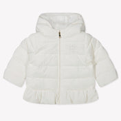 Liu Jo Baby Meisjes Winterjas In Off White