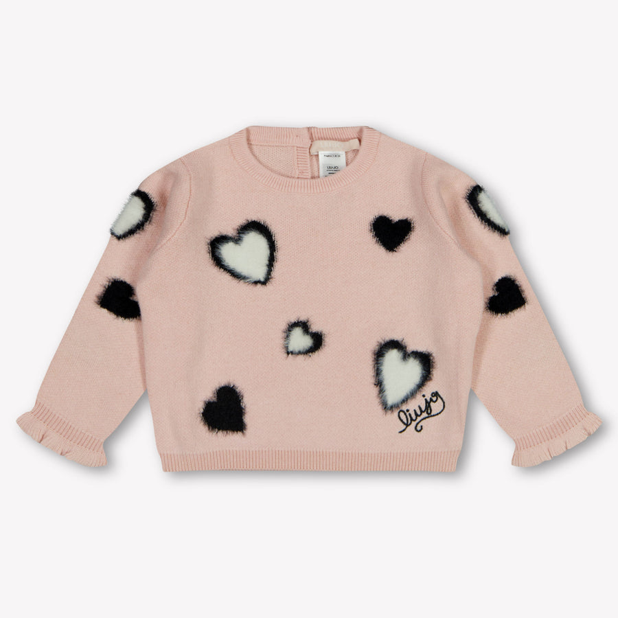 Liu Jo Baby Meisjes Trui In Licht Roze