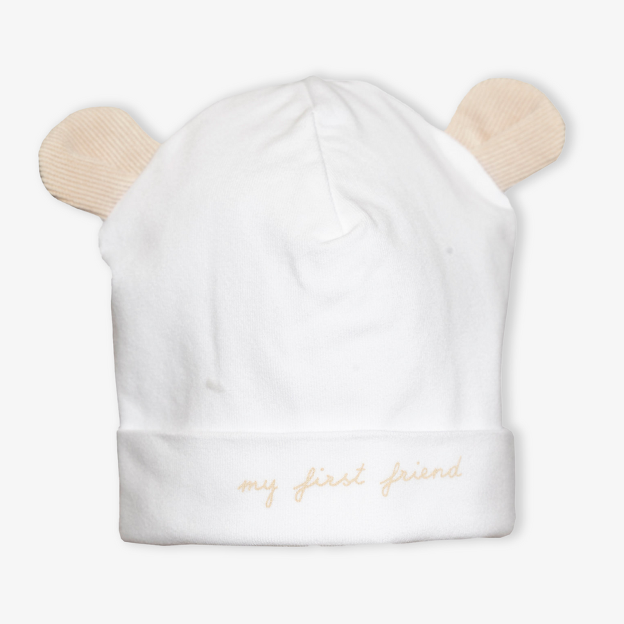 First Baby Unisex Muts In Wit