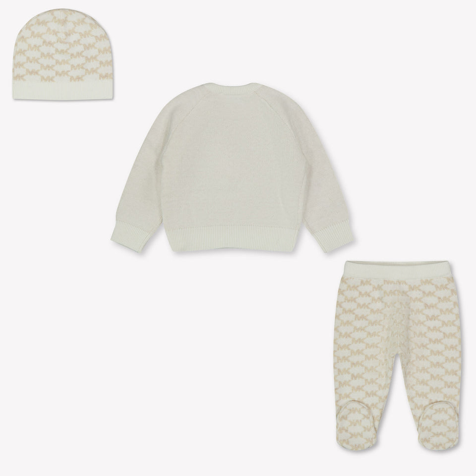 Michael Kors Baby Girls Playsuit  Offwhite