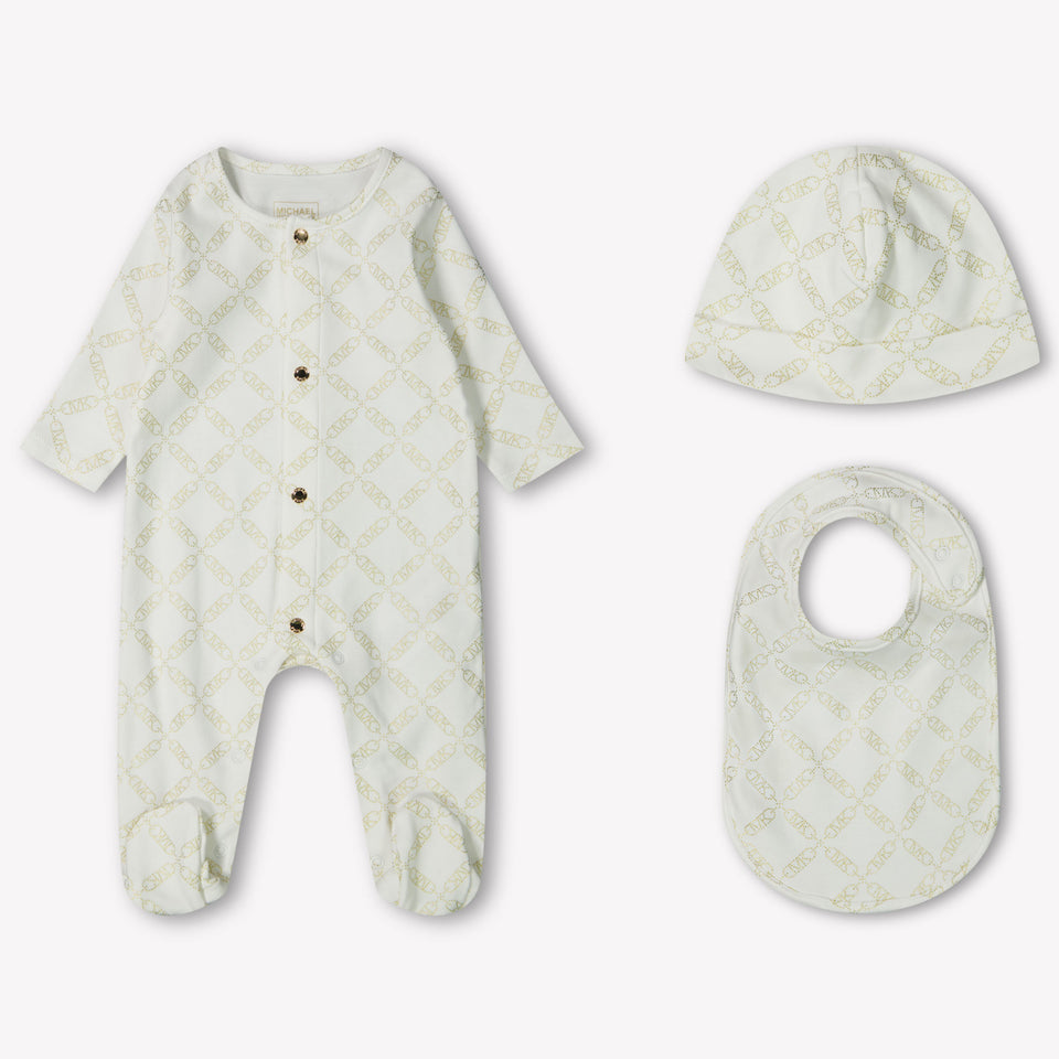 Michael Kors Baby Meisjes Boxpakje In Off White
