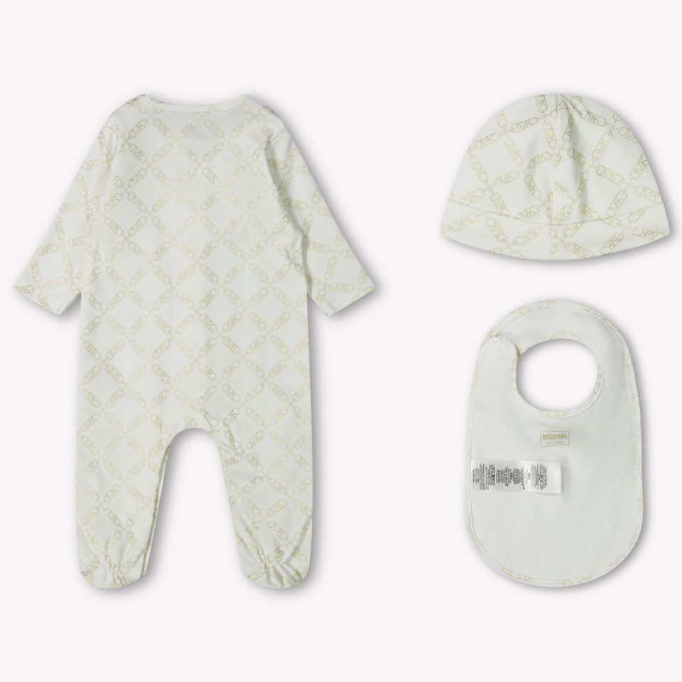 Michael Kors Baby Meisjes Boxpakje In Off White