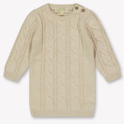 Michael Kors Baby Meisjes Jurk In Licht Beige