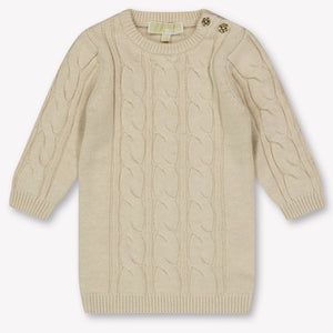 Michael Kors Baby Meisjes Jurk In Licht Beige