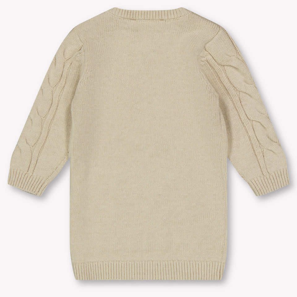 Michael Kors Baby Meisjes Jurk In Licht Beige