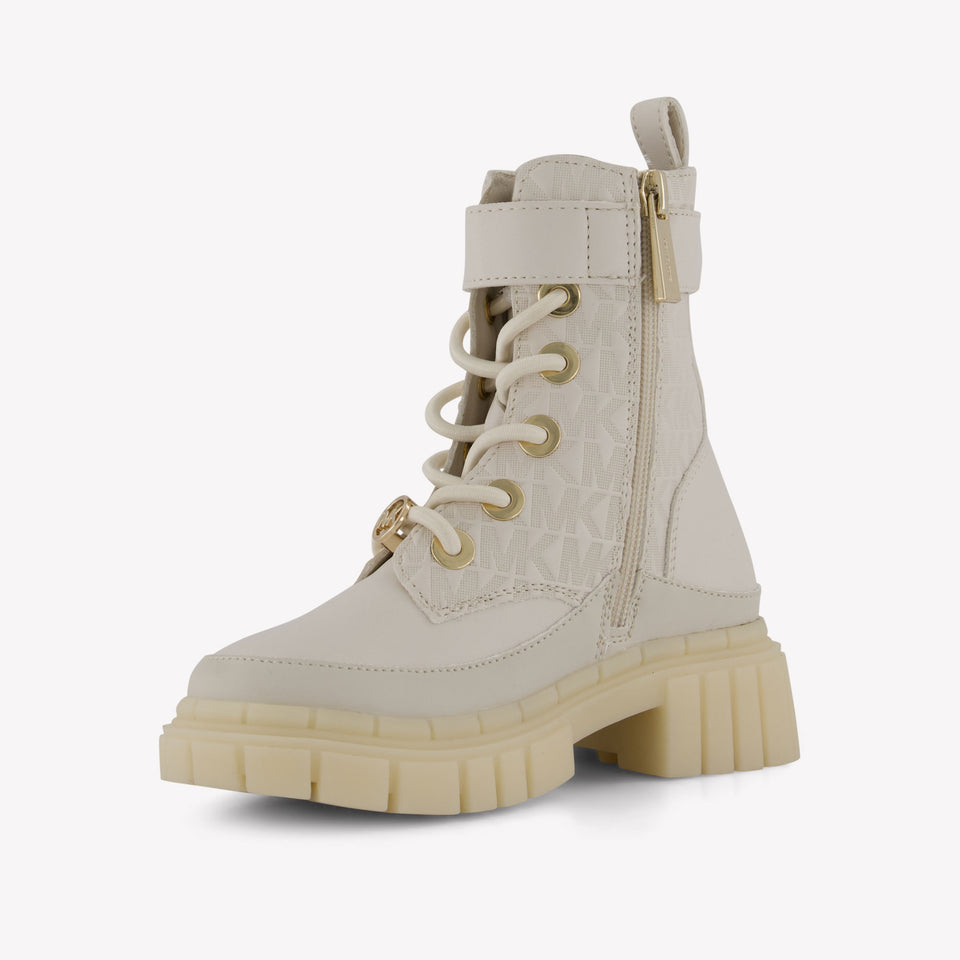 Michael Kors Blake Colby Girls Boots  Offwhite