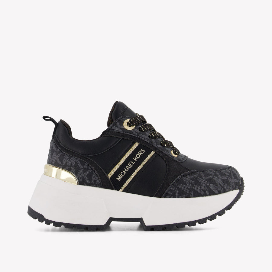Michael Kors Cosmo Meyers Meisjes Sneakers In Zwart