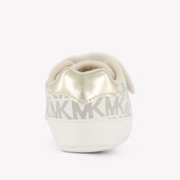 Michael Kors Baby Scotty Baby Meisjes Sneakers In Off White