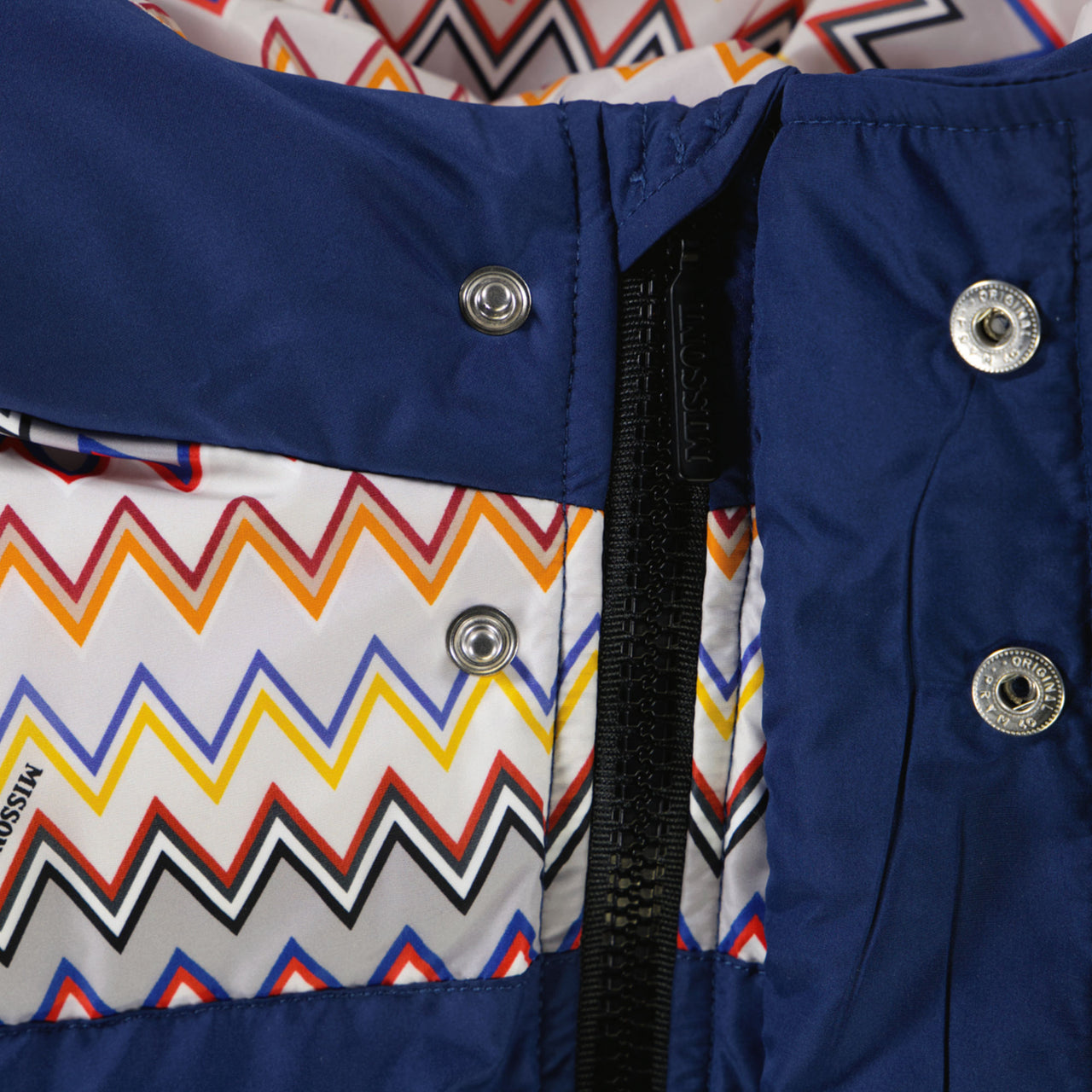 Missoni Kinder Jongens Winterjas In Navy