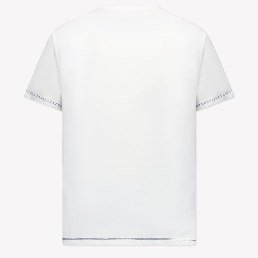 Missoni Kinder Jongens T-Shirt In Wit