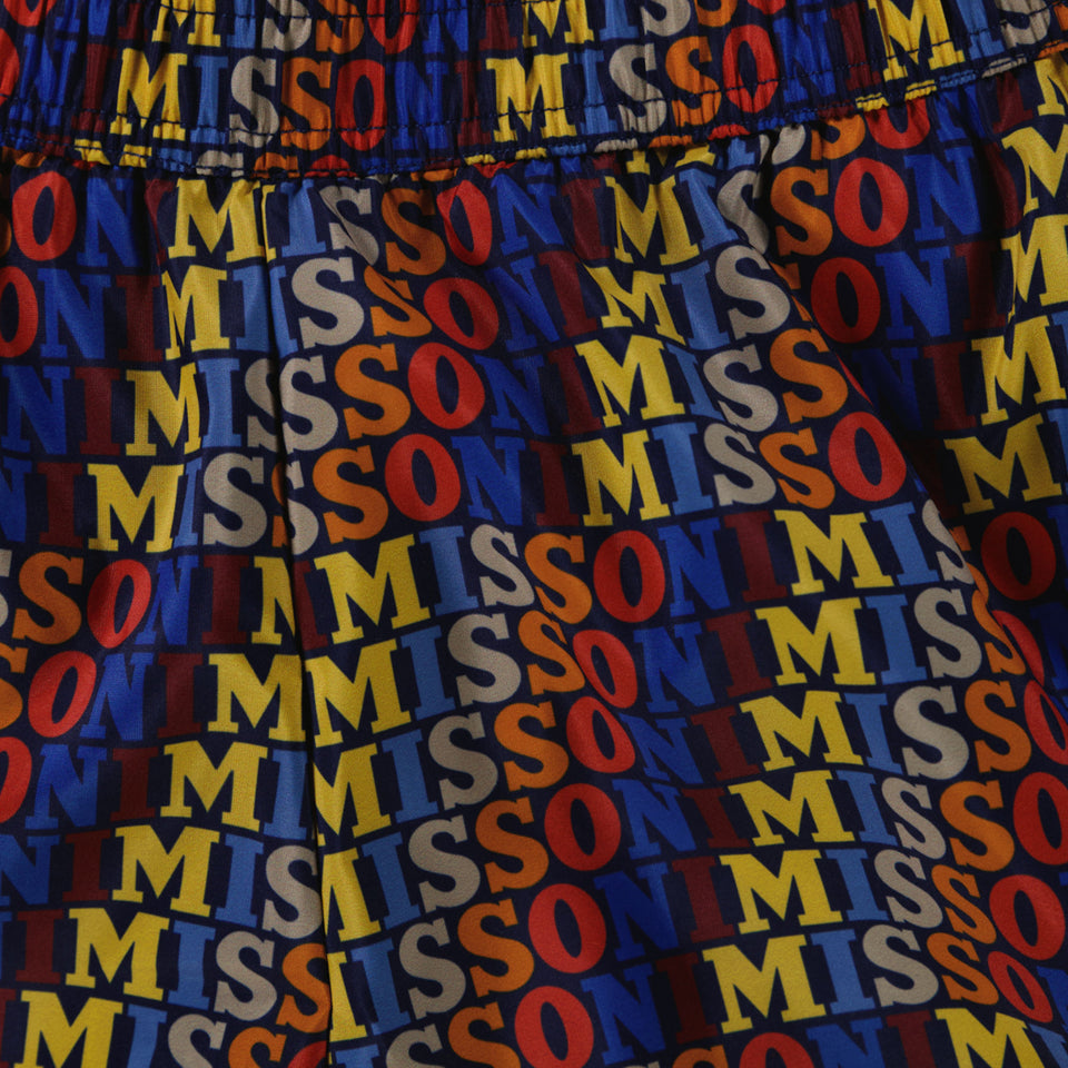 Missoni Kids Boys Swimwear  Blue