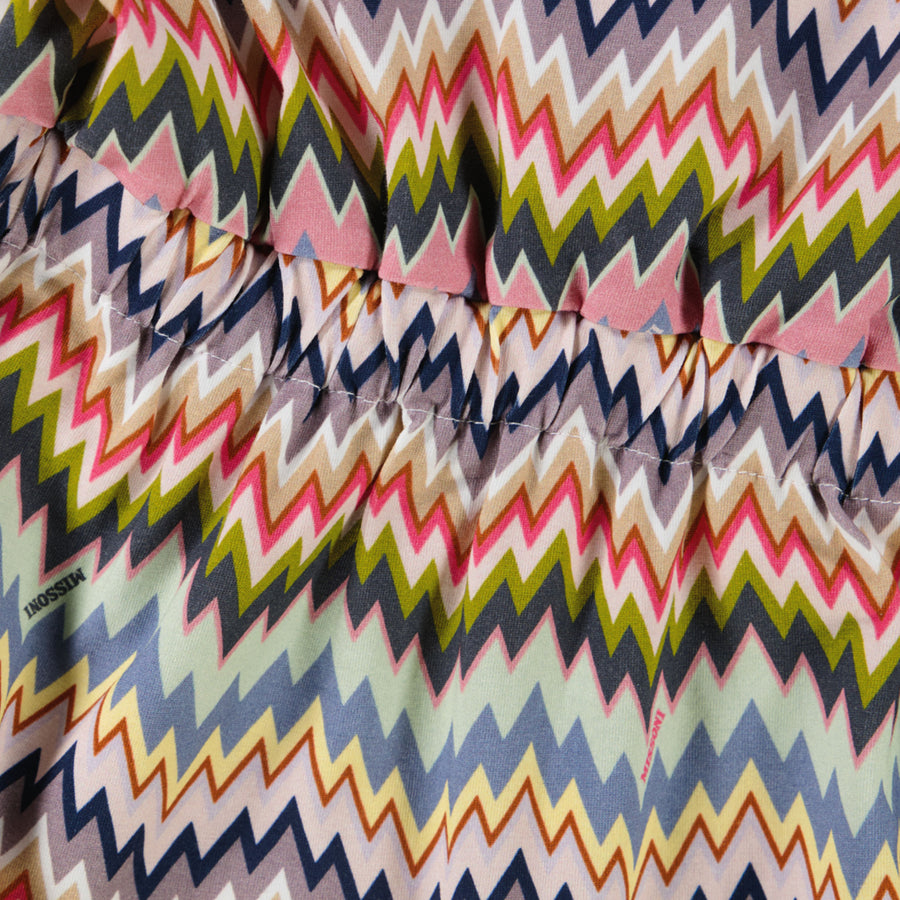 Missoni Kinder Meisjes Jurk In Fuchsia