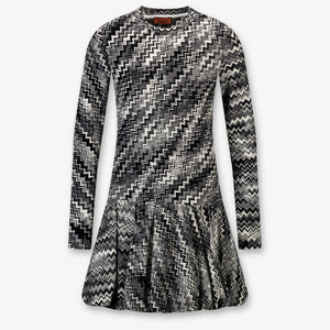 Missoni Kinder Meisjes Jurk In Zwart
