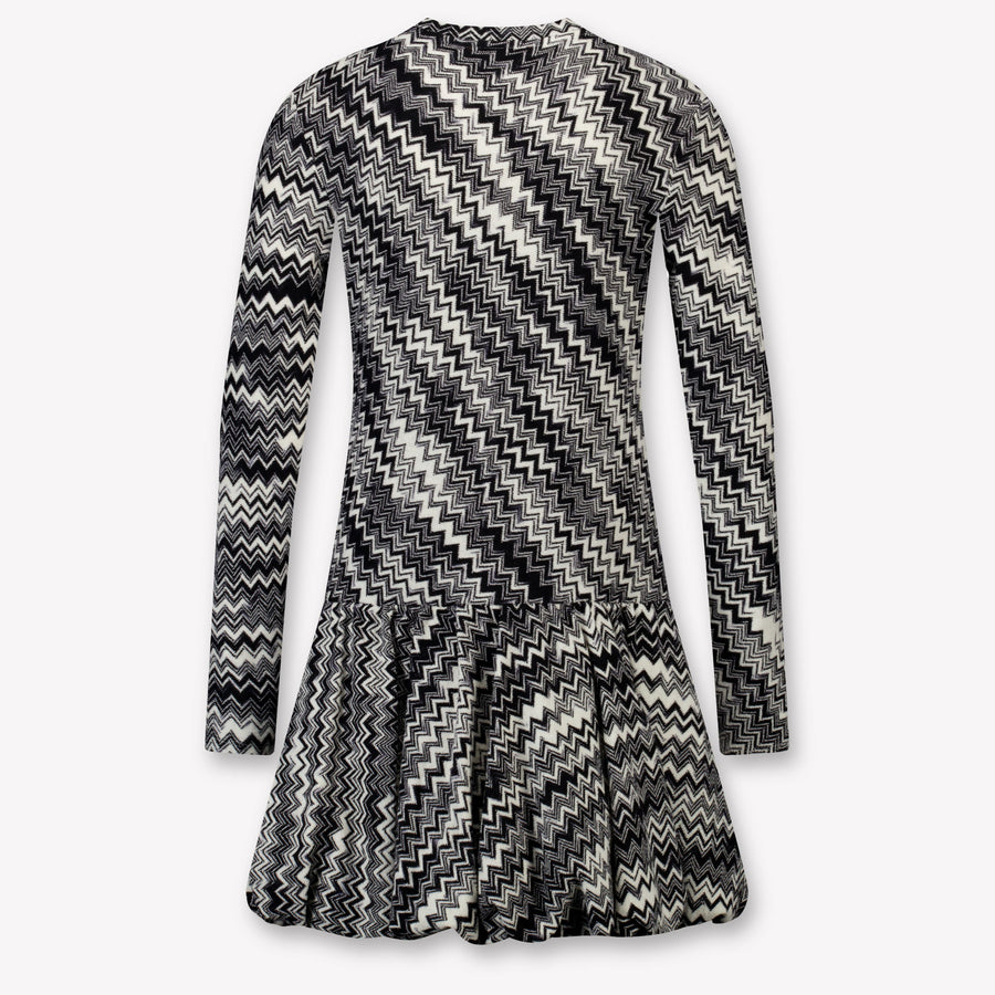 Missoni Kinder Meisjes Jurk In Zwart