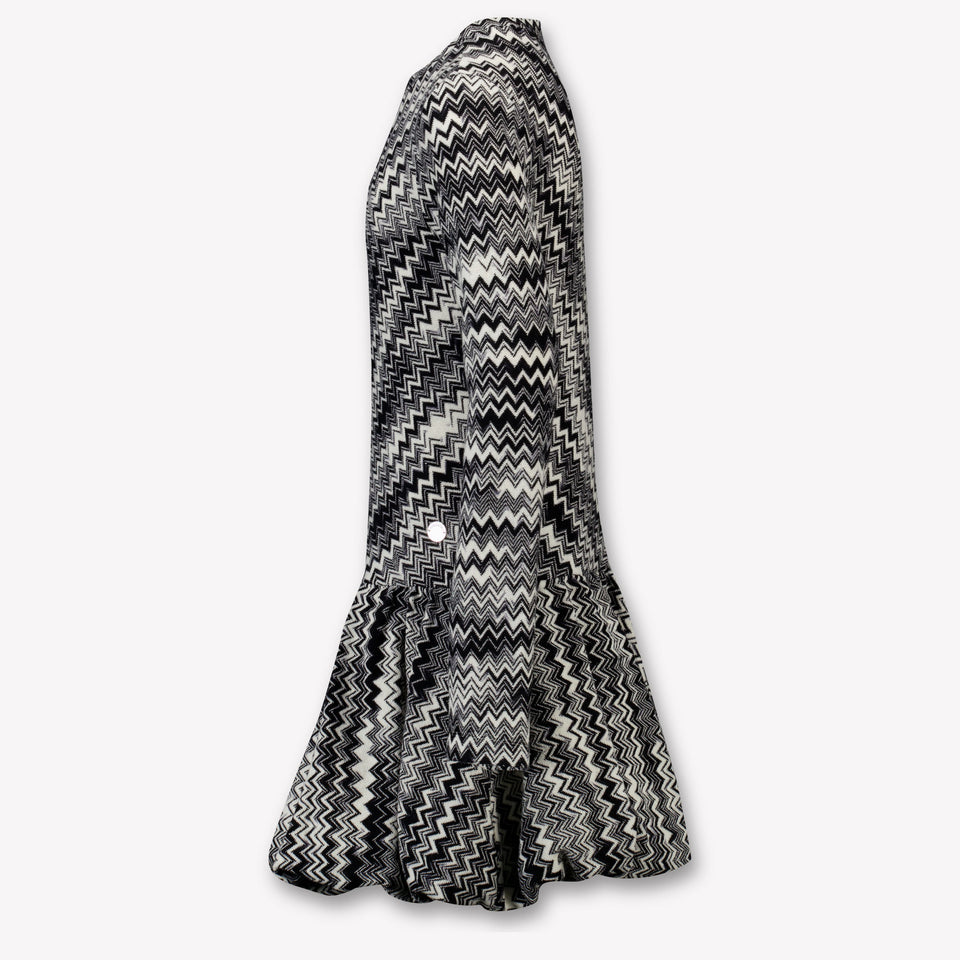 Missoni Kinder Meisjes Jurk In Zwart