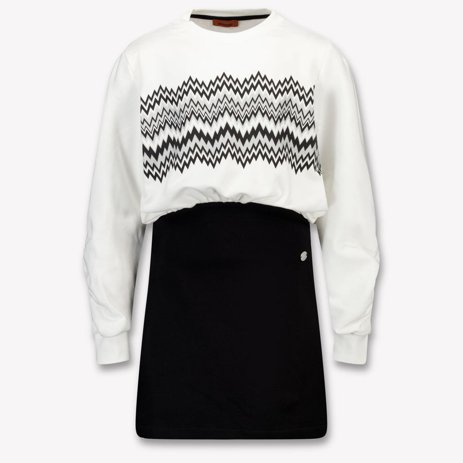 Missoni Kinder Meisjes Jurk In Zwart