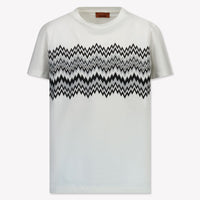 Missoni Kinder Meisjes T-Shirt In Wit