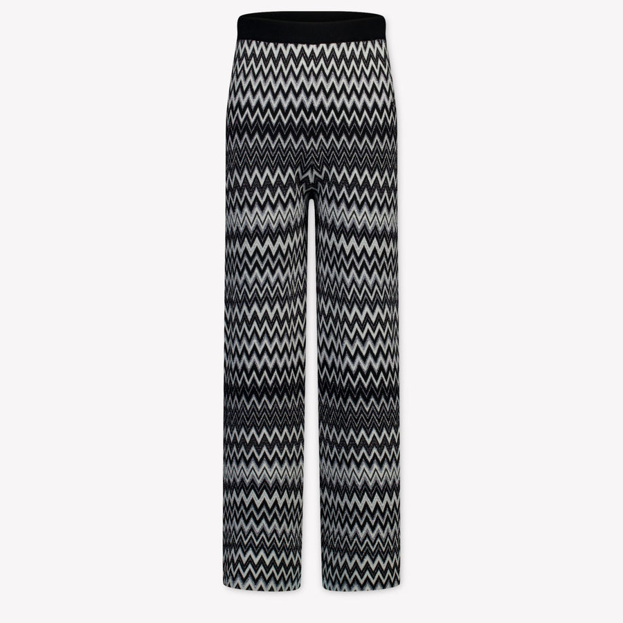 Missoni Kinder Meisjes Broek In Zwart