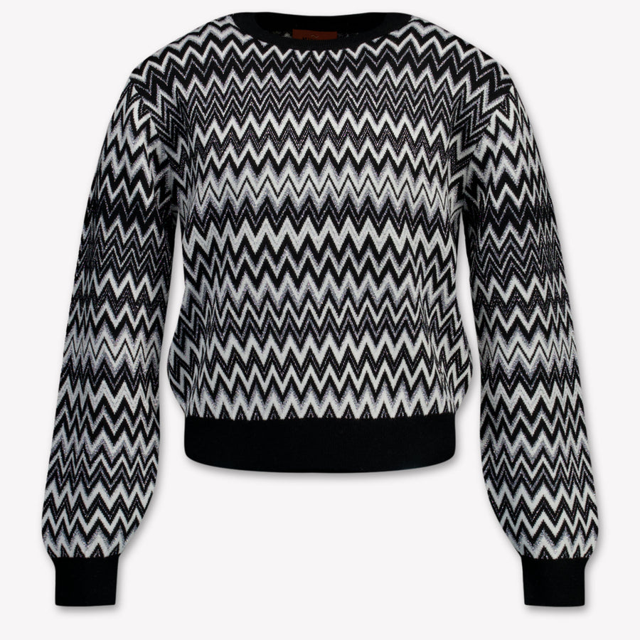 Missoni Girls Sweater in Black