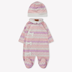 Missoni Baby Meisjes Boxpakje In Licht Roze