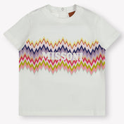 Missoni Baby Girls T-Shirt  White